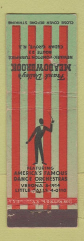 Matchbook Cover - Frank Dailey's Meadowbrook Cedar Grove NJ