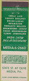 Matchbook Cover - Martin's Store For Men Media PA feature