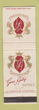 Matchbook Cover - Gene Autry Hotels San Francisco Palm Springs Hollywood CA