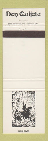 Matchbook Cover - Don Quijote Restaurant Toronto ON