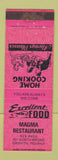 Matchbook Cover - Magma Restaurant Griffith IN