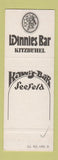 Matchbook Cover - Restaurant Glockenspiel Kitzbuhel Seefeld Tirol Austria SAMPLE