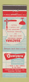Matchbook Cover - Guacyara Moderna Churrascaria Salo Paulo Brazil restaurant