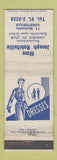 Matchbook Cover - Mme Joseph Robitaille Women's Clothes Loretteville QC WEAR