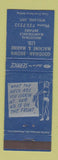 Matchbook Cover - Goodman Brown Machine Marine Welland ON girlie