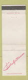 Matchbook Cover - Gulfstream