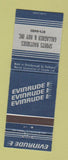 Matchbook Cover - Evinrude Boat Motors Sports Nautiques Gallgher & Roy