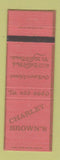 Matchbook Cover - Charley Brown's Fort Myers Beach FL