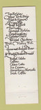Matchbook Cover - Charley Brown's Fort Myers Beach FL