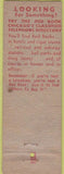 Matchbook Cover - Red Book Phone Book Chicago IL WORN