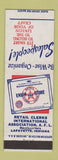 Matchbook Cover - Retail Clerks Association Union Lafayette IN