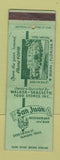 Matchbook Cover - San Juan Restaurant Miami FL