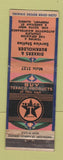 Matchbook Cover - Dikkers & Burkholder Texaco oil gas Freeport IL WEAR