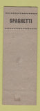 Matchbook Cover - Union Labor Hall Harrisburg PA