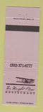 Matchbook Cover - The Wright Place Restaurant