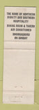 Matchbook Cover - Anthony Wayne Hotel Waynesboro PA