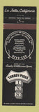 Matchbook Cover - Torrey Pines Inn La Jolla CA