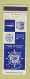 Matchbook Cover - Seafarers' Union of Canada Union WEAR