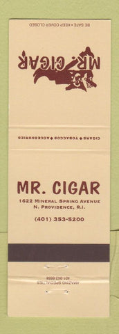 Matchbook Cover - Mr Cigar Tobacco North Providence RI