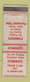 Matchbook Cover - Stonekote Simulated Stone WORN
