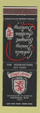 Matchbook Cover - King's Arms Southfield MI