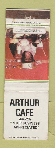 Matchbook Cover - Arthur Cafe monkey WEAR