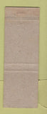 Matchbook Cover - Arthur Cafe monkey WEAR