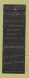 Matchbook Cover - Easterner Motor Lounge Bordentown NJ WEAR
