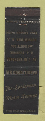 Matchbook Cover - Easterner Motor Lounge Bordentown NJ WEAR