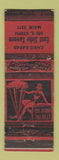 Matchbook Cover - Chris Karas East Side Tavern girlie WORN