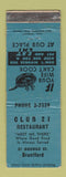 Matchbook Cover - Club 21 Restaurant Brantford ON WEAR