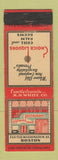 Matchbook Cover - Adams House Restaurant Boston MA WEAR