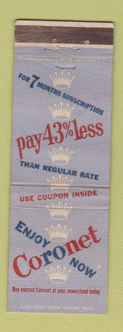 Matchbook Cover - Coronet Magazine Offer WEAR