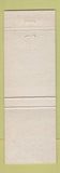 Matchbook Cover - Eddie Pawl's Steer House Detroit MI