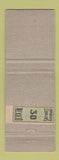 Matchbook Cover - La Central Railroad Mexico Clay Sculpture