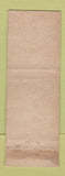Matchbook Cover - Club Lunch Royal Scarlet Foods WORN