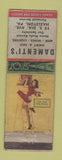 Matchbook Cover - Damenti's Restaurant Hazleton PA pinup WEAR
