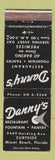 Matchbook Cover - Danny's Restaurant Miami Beach FL WEAR