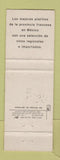 Matchbook Cover - La Casserole Mexico DF WEAR