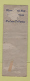 Matchbook Cover - Little Wonder Bar New York City pinup WORN