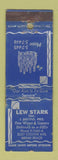 Matchbook Cover - Lew Stark Liquor Miami Beach FL WEAR