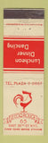 Matchbook Cover - Le Coq Rouge New York City