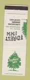 Matchbook Cover - Forest Inn Westminster Pike MD
