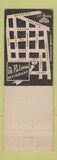 Matchbook Cover - De Palma Restaurant New York City WEAR