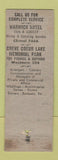 Matchbook Cover - DeWitt Company Catering St Louis MO