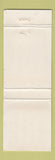 Matchbook Cover - Wades of Lake George WEAR