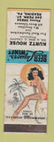 Matchbook Cover - Kurtz House Reading PA pinup