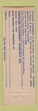 Matchbook Cover - Package Pavement Carmel NY girlie