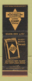 Matchbook Cover - Sakrete Concrete Towson MD