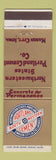 Matchbook Cover - Portland North Western Cement Mason City IA